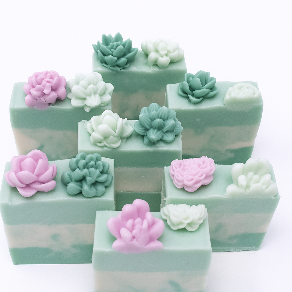 Goats Milk Soap- Succulents Collection