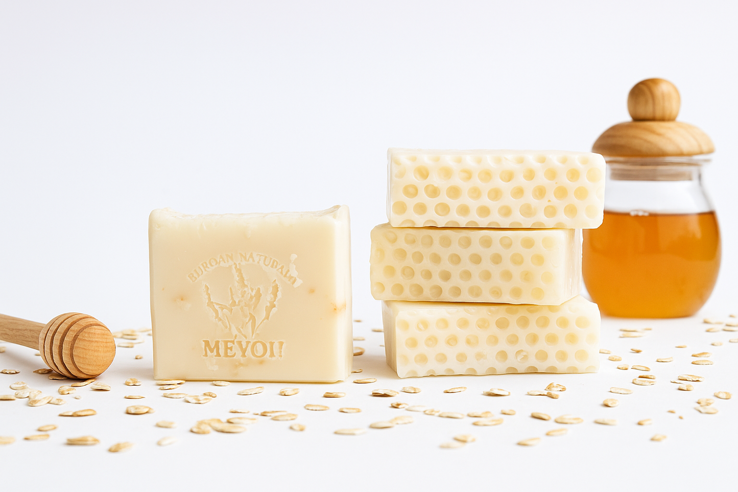 Shea butter and Oatmeal Bar soap