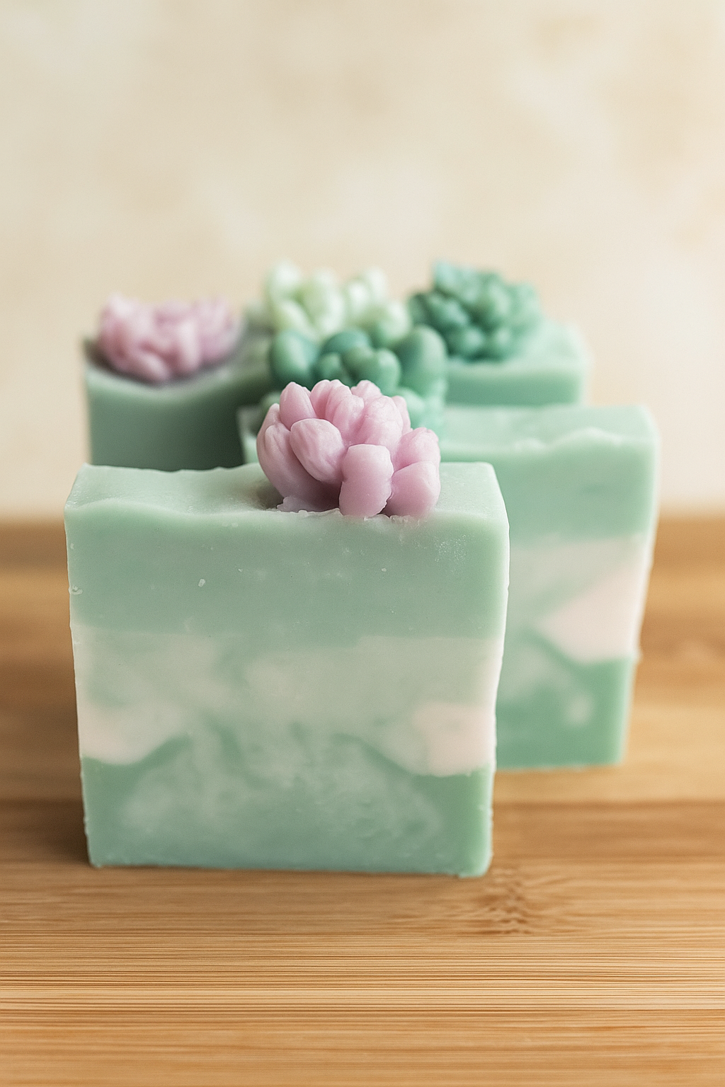 Goats Milk Soap- Succulents Collection